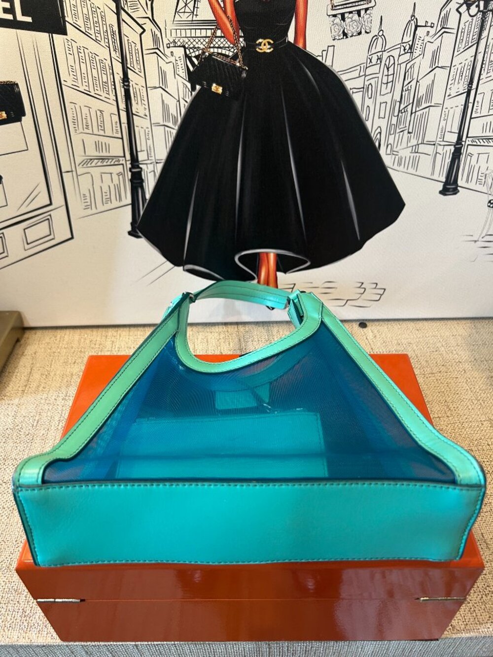 Staud Rey Mesh Tote - Picture 8 of 12